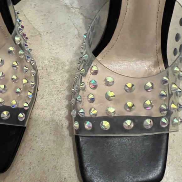 Schutz Lizah crystal sandals - Picture 3 of 11